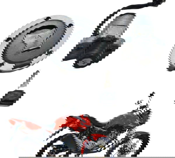 Kit Chave Ignição Honda Cg 160 Fan 16-19 Original