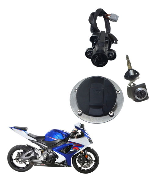 Kit Chave Ignição Suzuki Gsx-r Srad 1000 08-10 Original