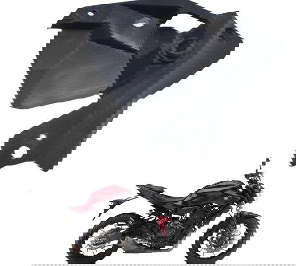 Acabamento Interno Esquerdo Yamaha Mt 07 15-18 Original Preto