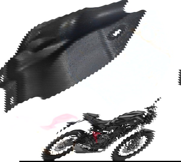 Acabamento Interno Direito Yamaha Mt 07 15-18 Original Preto