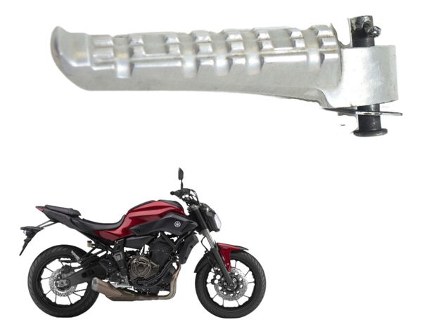 Pedaleira Traseira Esquerda Yamaha Mt 07 15-18 Original