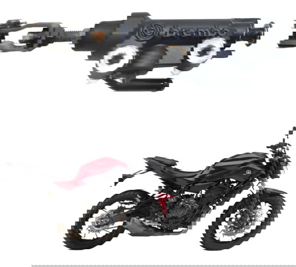 Cilindro Freio Traseiro Yamaha Mt 07 15-18 Original