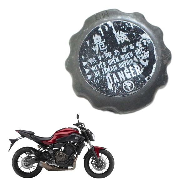 Tampa Radiador Yamaha Mt 07 15-18 Original