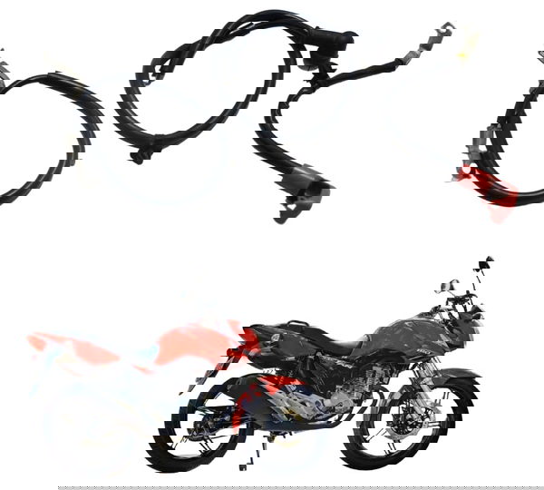 Cabo Bateria +/- Honda Cg 160 Fan 16-19 Original