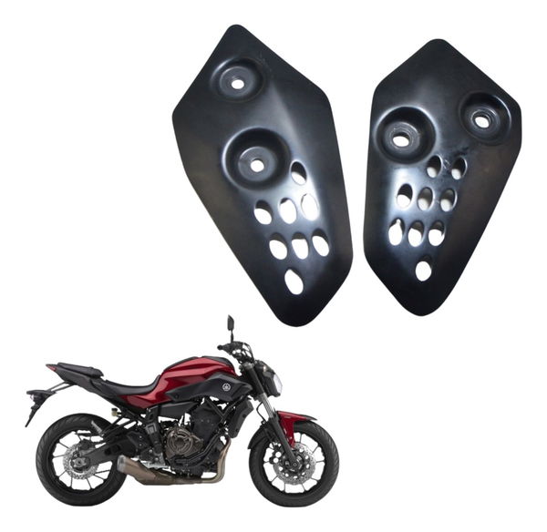 Par Protetor Calcanhar Yamaha Mt 07 15-18 Original