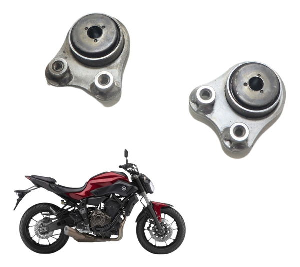 Par Suporte Escape Yamaha Mt 07 15-18 Original