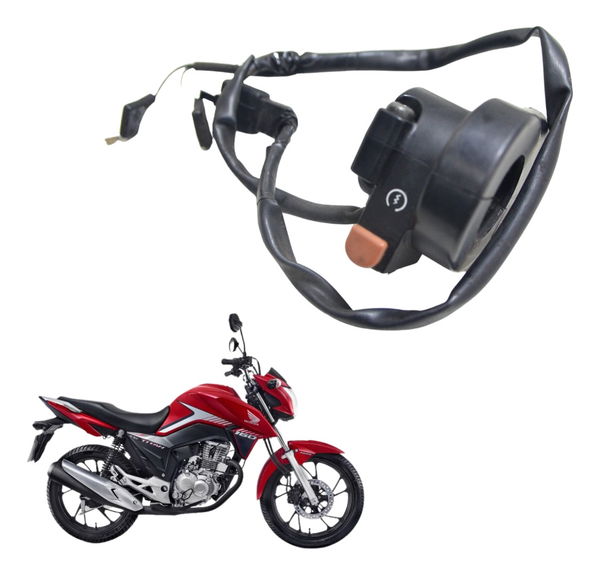 Chave Punho Partida Honda Cg 160 Titan 18-23 Original