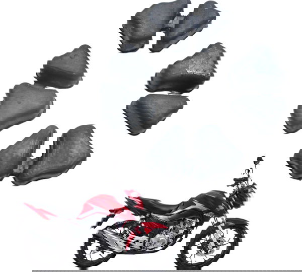 Coxim Cubo Coroa Honda Cg 160 Titan 18-23 Original