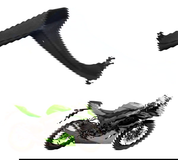 Acabamento Interno Esquerdo Kawasaki Zx 6r 08-12 Original Preto