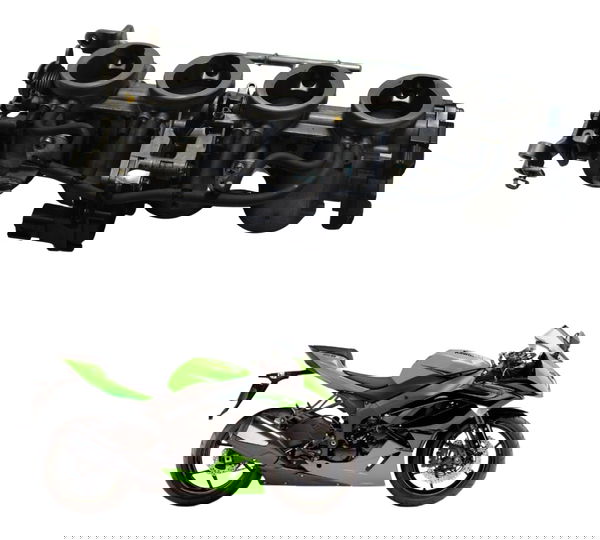 Corpo Injeção Kawasaki Zx 6r 08-12 Original