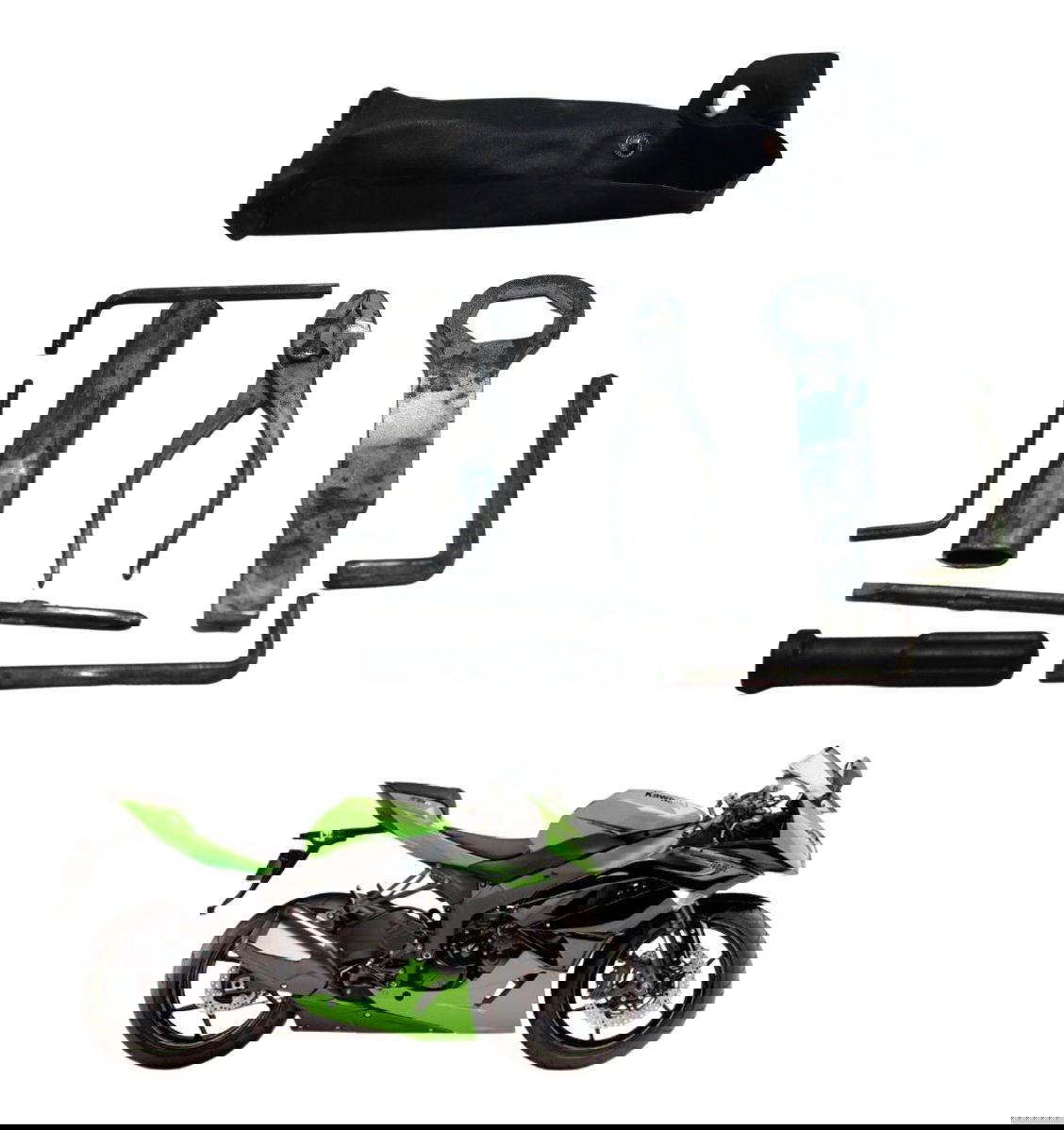 Kit Ferramentas Kawasaki Zx 6r 08-12 Original