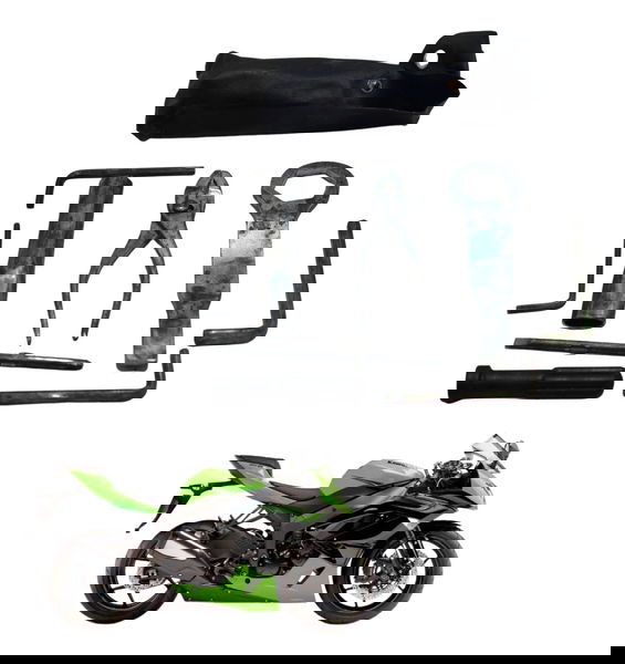Kit Ferramentas Kawasaki Zx 6r 08-12 Original