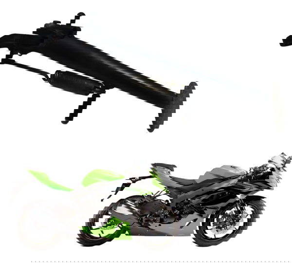 Pedal Descanso Lateral Kawasaki Zx 6r 08-12 Original