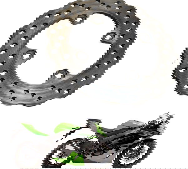 Disco Freio Traseiro Kawasaki Zx 6r 08-12 Original