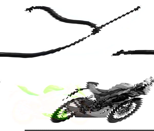 Flexível Freio Dianteiro Kawasaki Zx 6r 08-12 Original