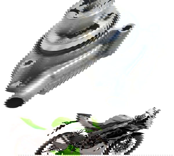 Bomba Água Óleo Kawasaki Zx 6r 08-12 Original