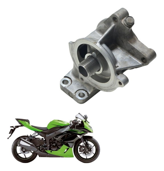 Suporte Filtro Óleo Kawasaki Zx 6r 08-12 Original