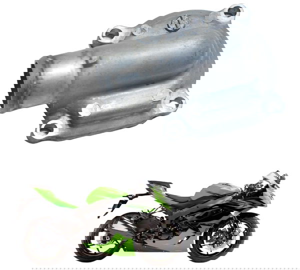 Conexão Água Termostática Kawasaki Zx 6r 08-12 Original