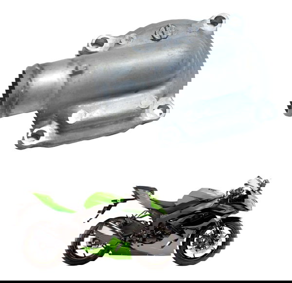 Conexão Água Termostática Kawasaki Zx 6r 08-12 Original