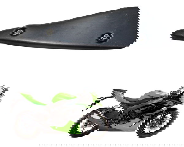 Capa Escape C/ Detalhes Kawasaki Zx 6r 08-12 Original
