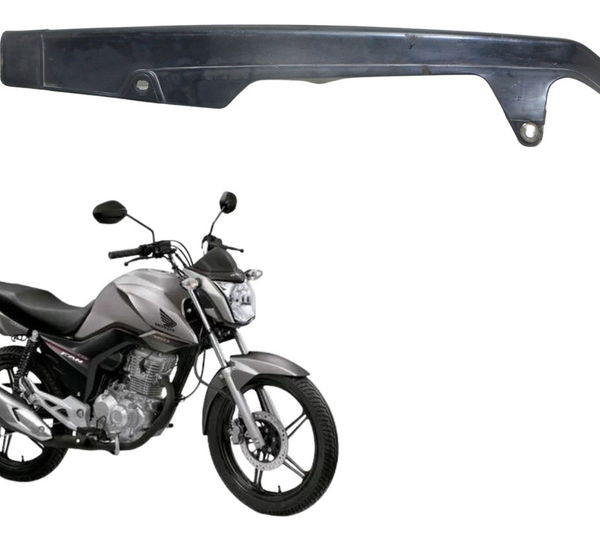 Capa Corrente C/ Detalhes Honda Cg 160 Fan 16-22 Original Preto