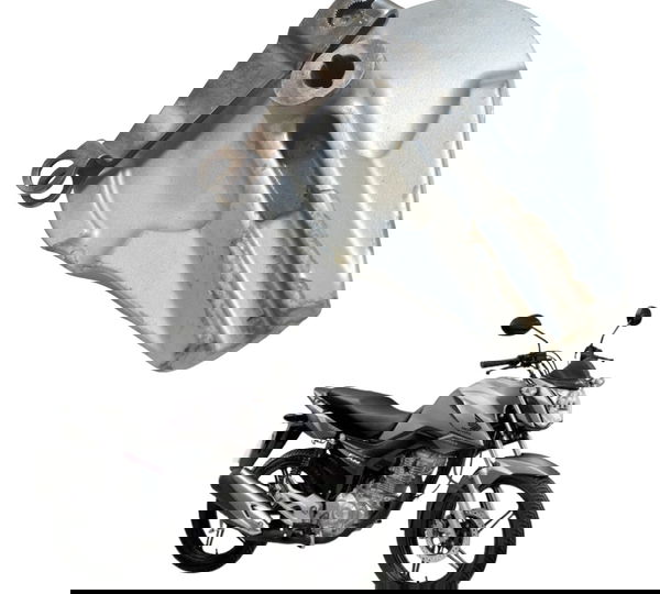 Espelho Freio Roda Traseira Honda Cg 160 Fan 16-22 Original Preto