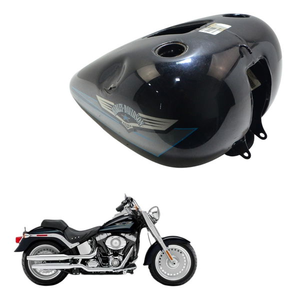 Tanque C/ Avaria Harley Softail Fat Boy 07-11 Original