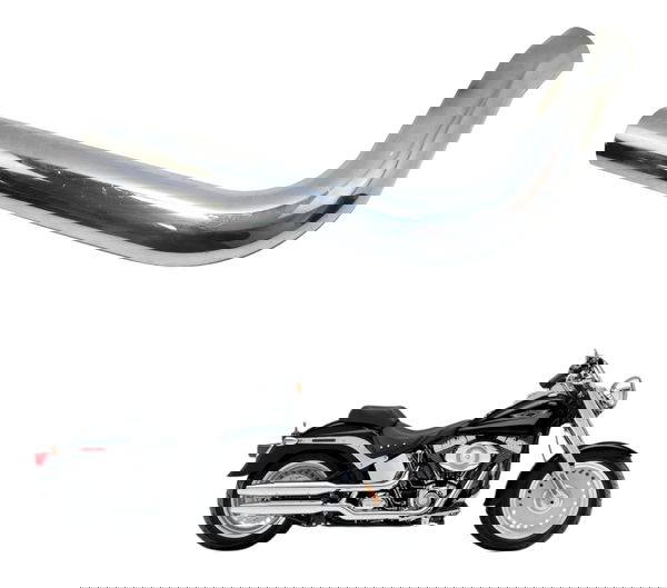 Capa Curva Escape Traseiro Harley Softail Fat Boy 07-11 Orig