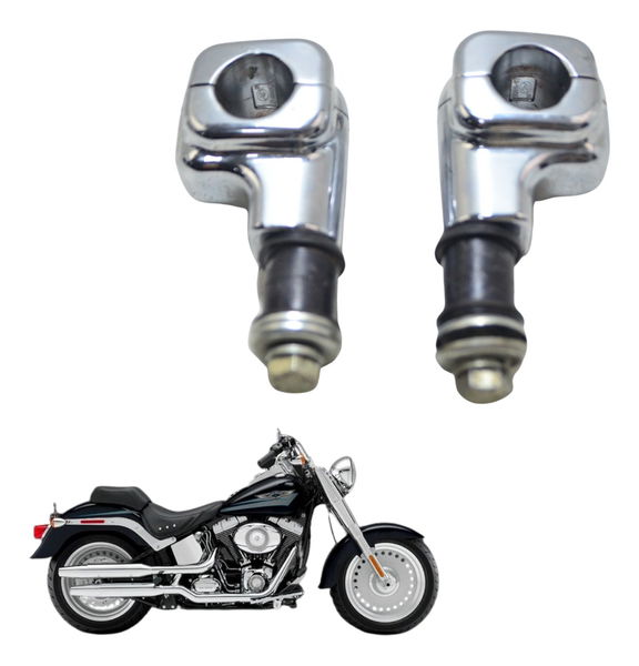 Par Riser Guidão 1-1/4 Harley Softail Fat Boy 07-11 Original