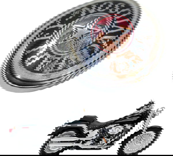 Tampa Tanque C/ Avaria Harley Softail Fat Boy 07-11 Original