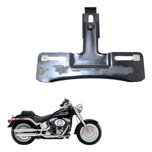 Suporte Placa Harley Softail Fat Boy 07-11 Original