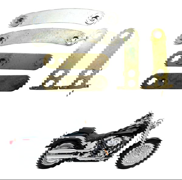 Suporte Paralama Traseir Espada Harley Softail Fat Boy 07-11