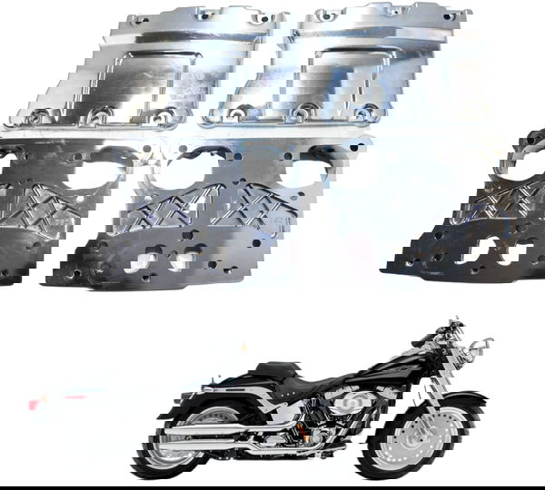 Jogo Tampa Válvula Cabeçot Harley Softail Fat Boy 07-11 Orig