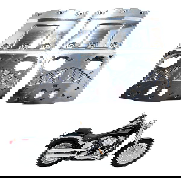 Jogo Tampa Válvula Cabeçot Harley Softail Fat Boy 07-11 Orig