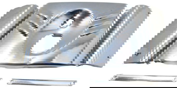Acabamento Farol C/ Detalh Harley Softail Fat Boy 07-11 Orig
