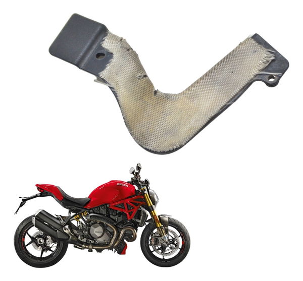 Acabamento Interna Escape Ducati Monster 1200 S 17-21 Orig