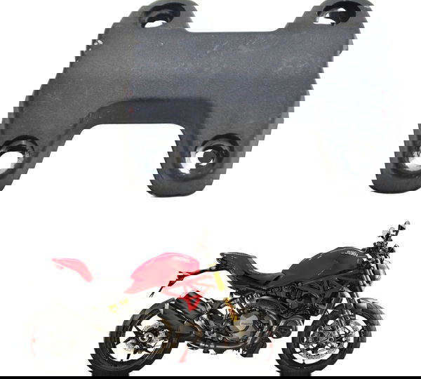 Tampa Riser Guidão Ducati Monster 1200 S 17-21 Original Preto