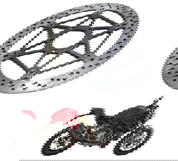 Disco Freio Dianteiro Esq Ducati Monster 1200 S 17-21 Orig