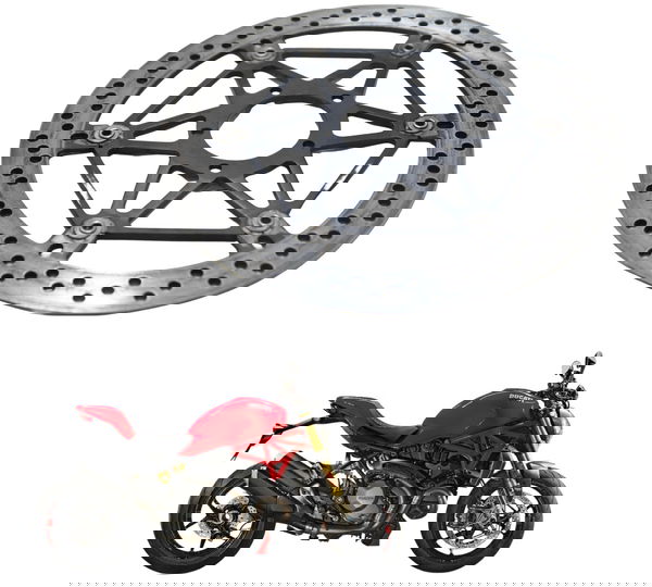Disco Freio Dianteiro Dir Ducati Monster 1200 S 17-21 Orig
