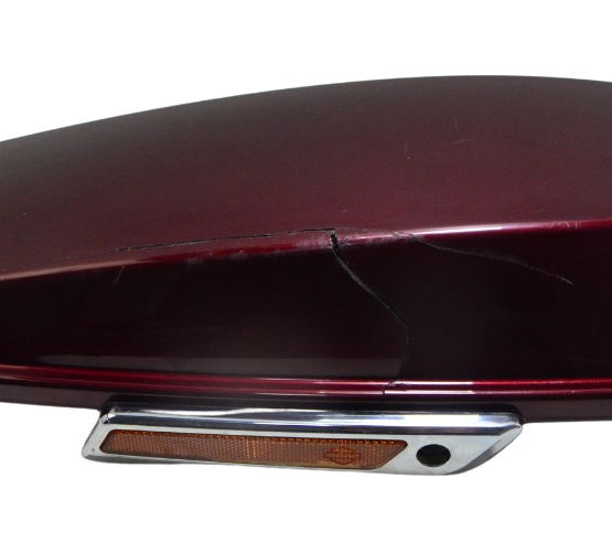 Tampa Alforge Dir C/ Avaria Harley Electra Glide 2014 Orig