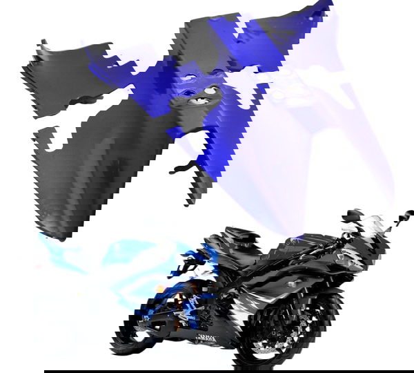 Carenagem Inferior Rabeta Yamaha Yzf R1 07-08 Original Azul