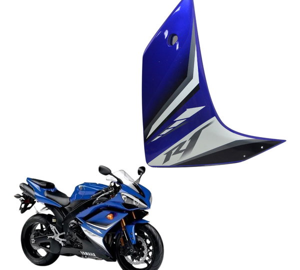 Carenagem Lateral Direita Yamaha Yzf R1 07-08 Original Azul