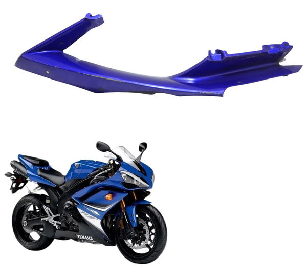 Carenagem Lateral Superior Esq Det Yamaha Yzf R1 07-08 Orig Azul