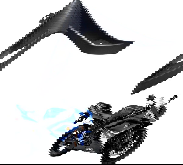 Acabamento Frontal Inferior Yamaha Yzf R1 07-08 Original Preto