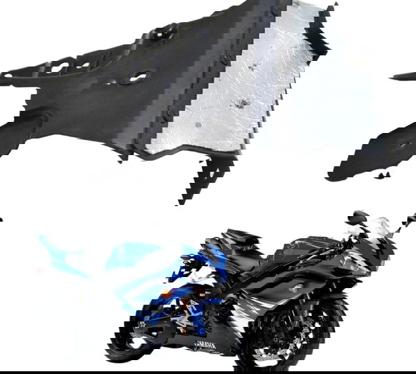 Acabamento Interno Yamaha Yzf R1 07-08 Original Preto