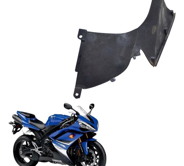 Carenagem Frontal Inferior Esq Yamaha Yzf R1 07-08 Original Preto