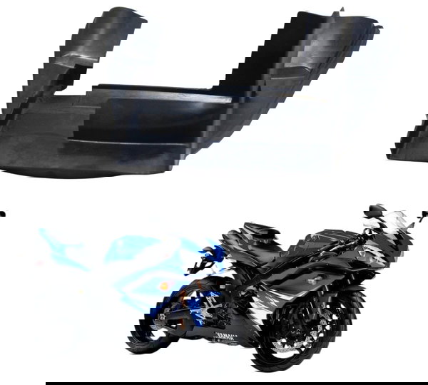 Borracha Acabamento Carenagem Yamaha Yzf R1 07-08 Original Preto