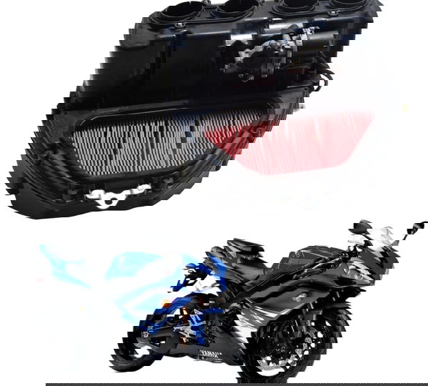 Caixa Filtro Ar C/ Servo Yamaha Yzf R1 07-08 Original