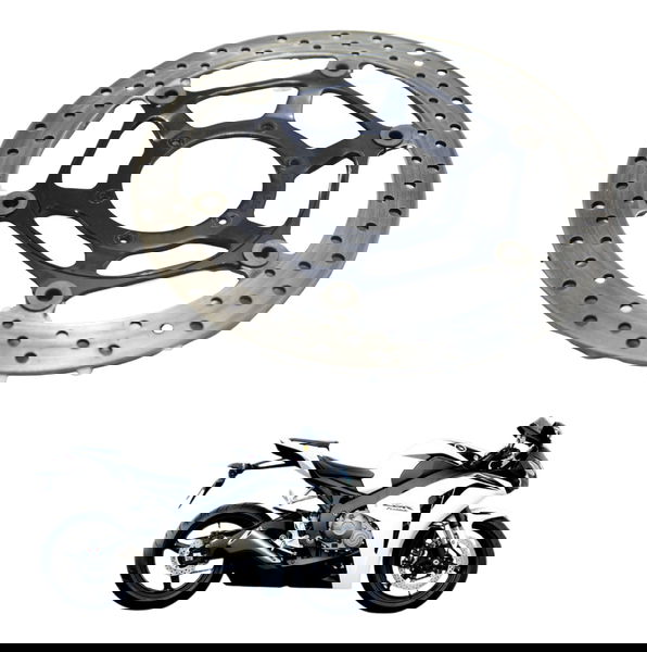 Disco Freio Dianteiro Dir Honda Cbr 1000 Rr 08-11 Original