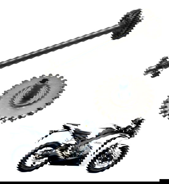 Par Engrenagem Redução Partida Honda Cbr 1000 Rr 08-11 Orig